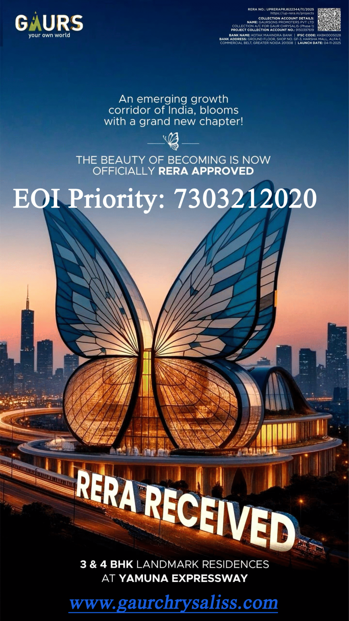 Gaurs Chrysalis Sector 22D Yamuna Expressway Brochure